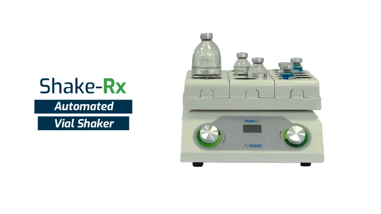 Shake-Rx automated vial shaker
