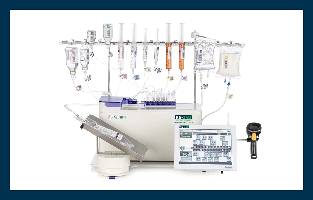 Parenteral nutrition compounding workflow